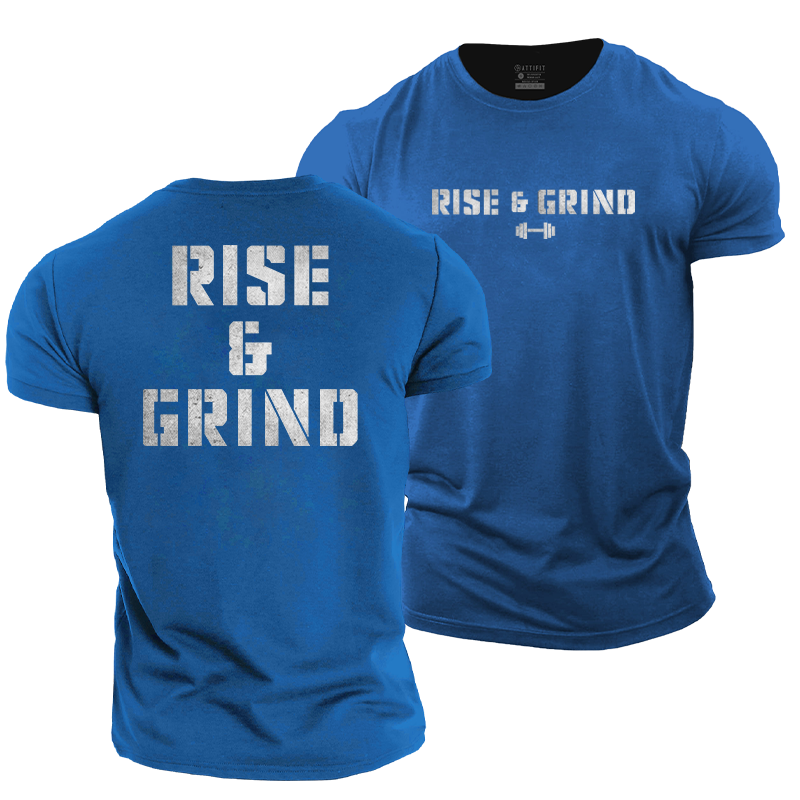 Rise And Grind Cotton T-Shirt