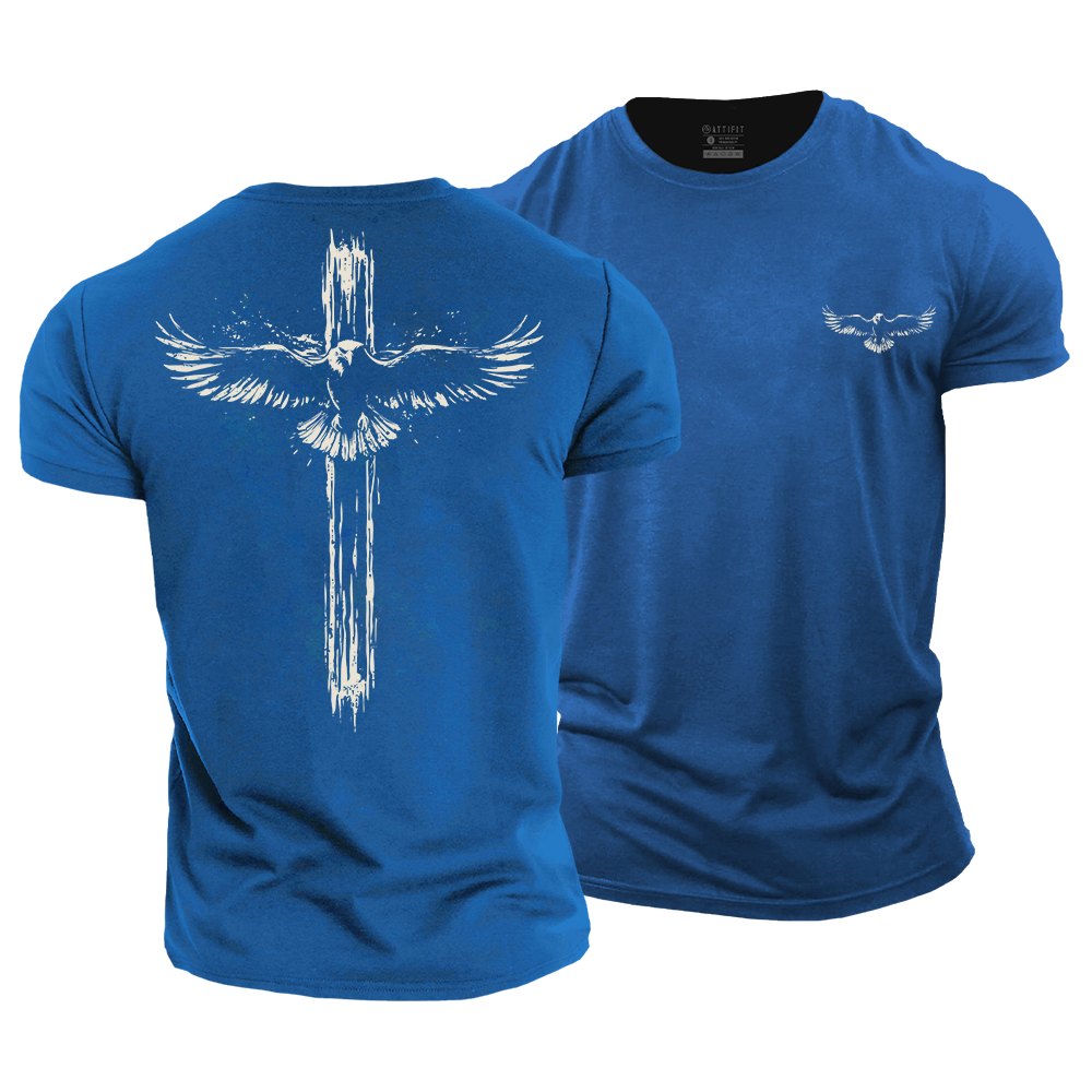 Wings Like Eagles Cotton T-Shirt