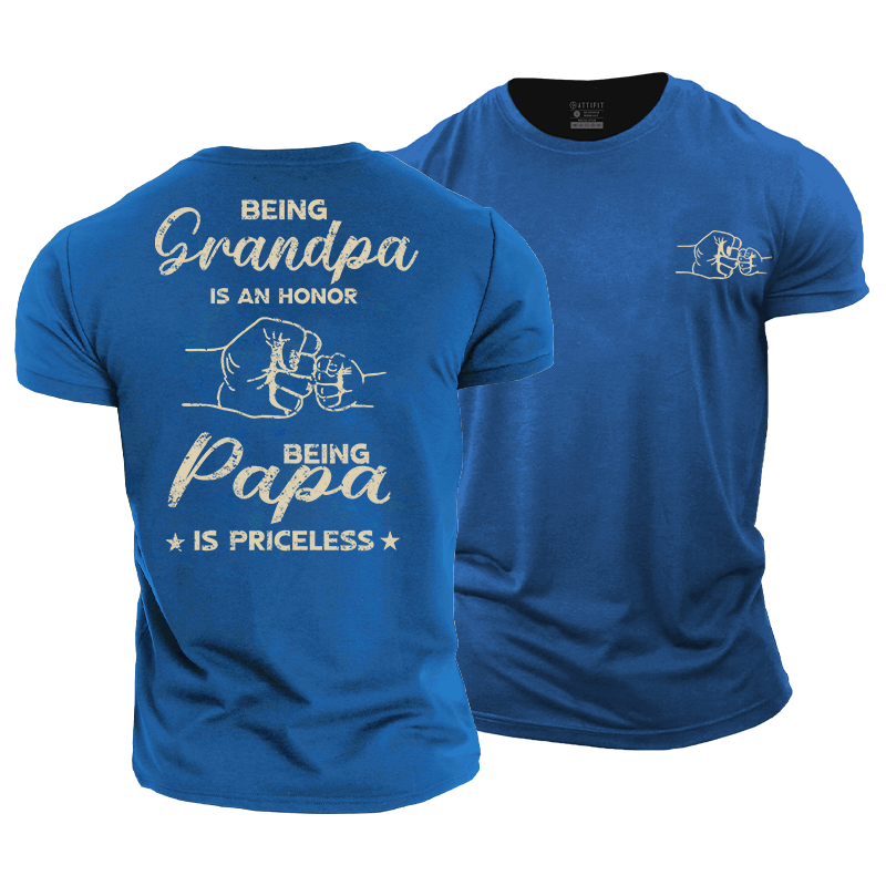 Honor and Priceless Cotton T-Shirt