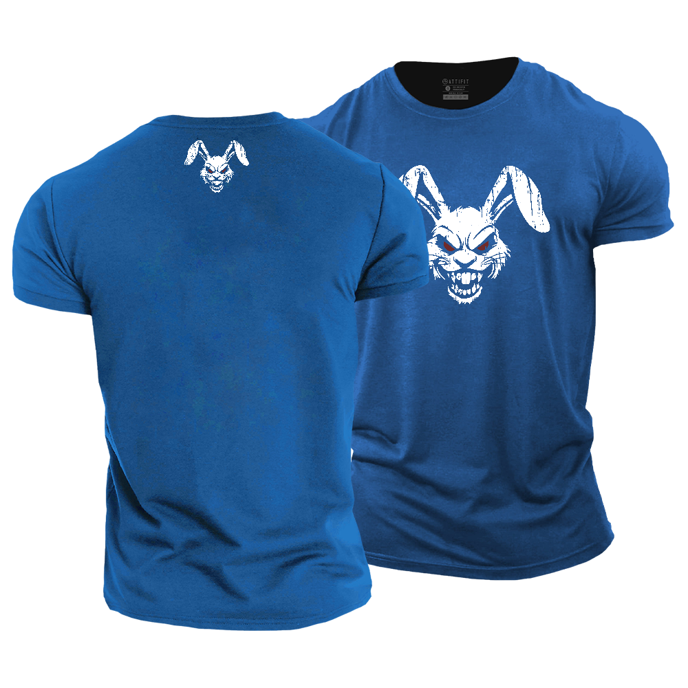 Fierce Rabbit Cotton T-Shirt