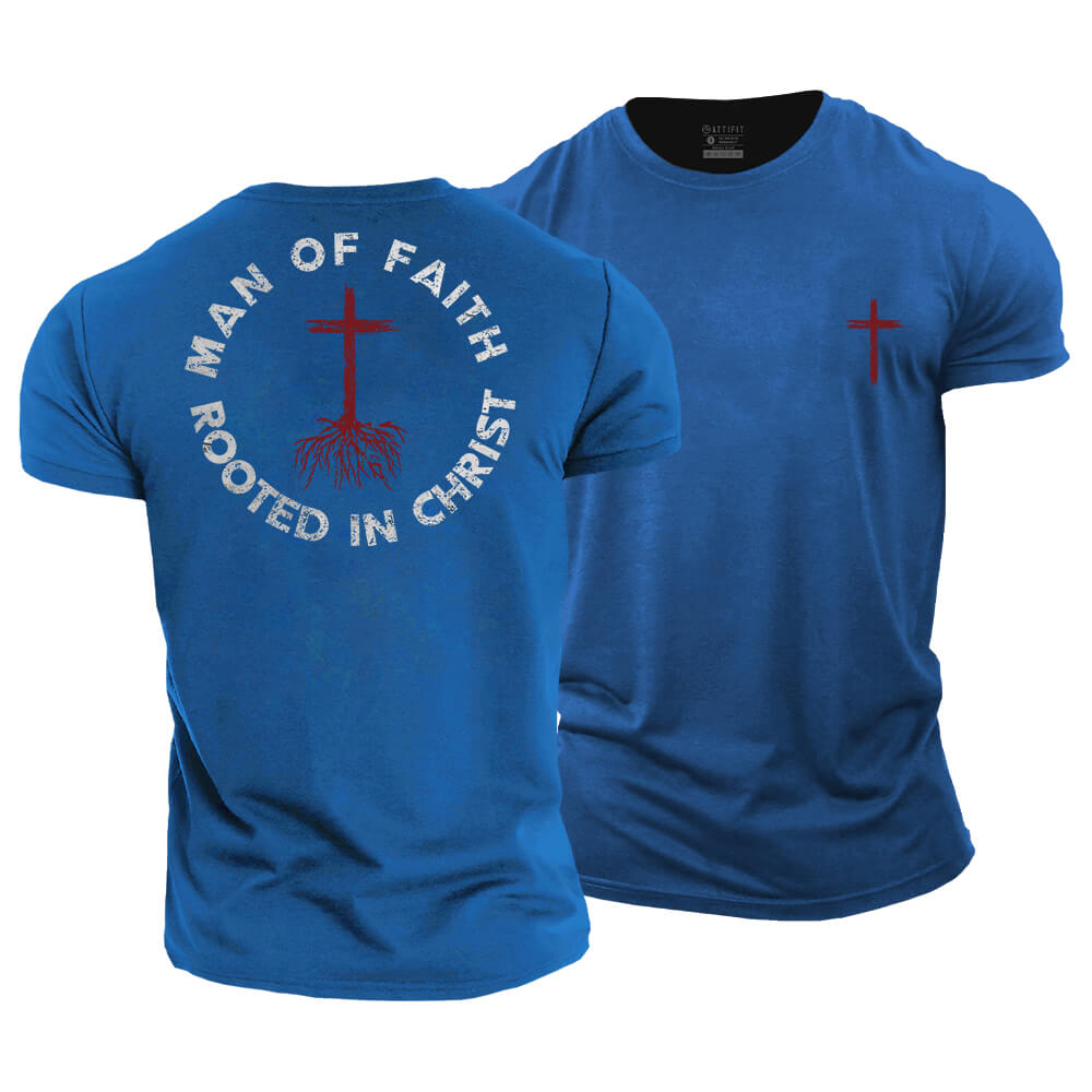 Man Of Faith Cotton T-Shirt