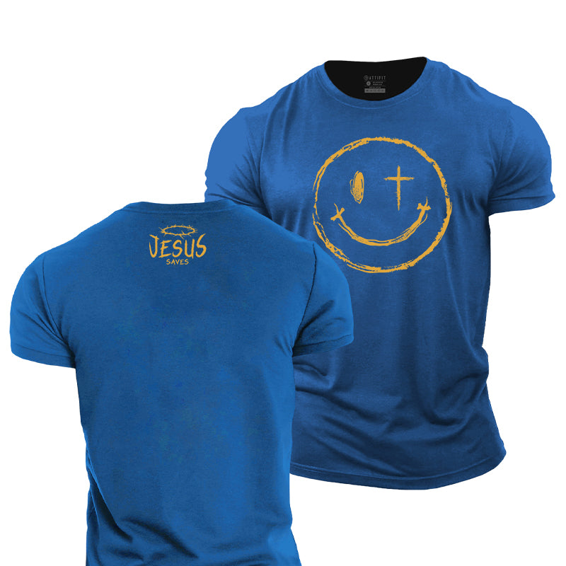 Jesus Saves Cotton T-Shirt