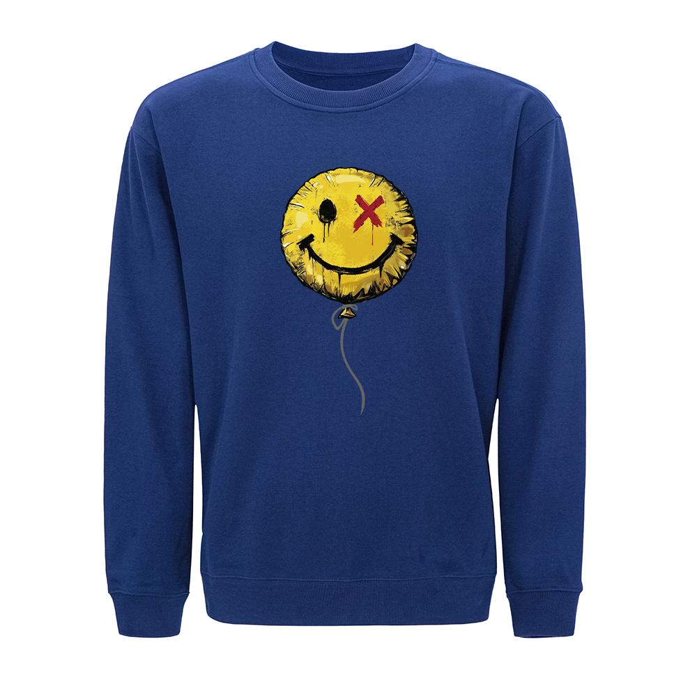 Smiley Ballon Crewneck Sweatshirt