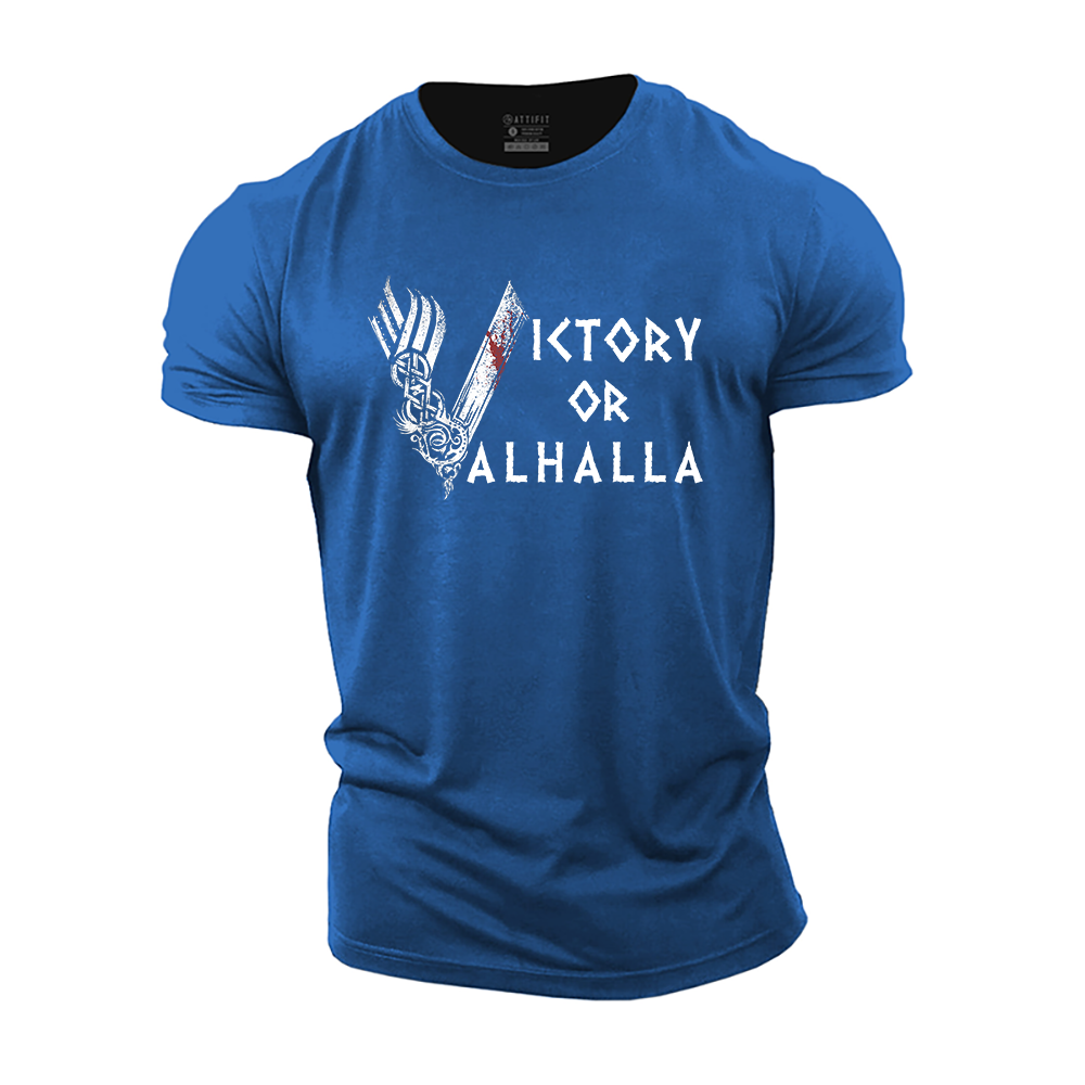 Victory or Valhalla Cotton T-Shirt