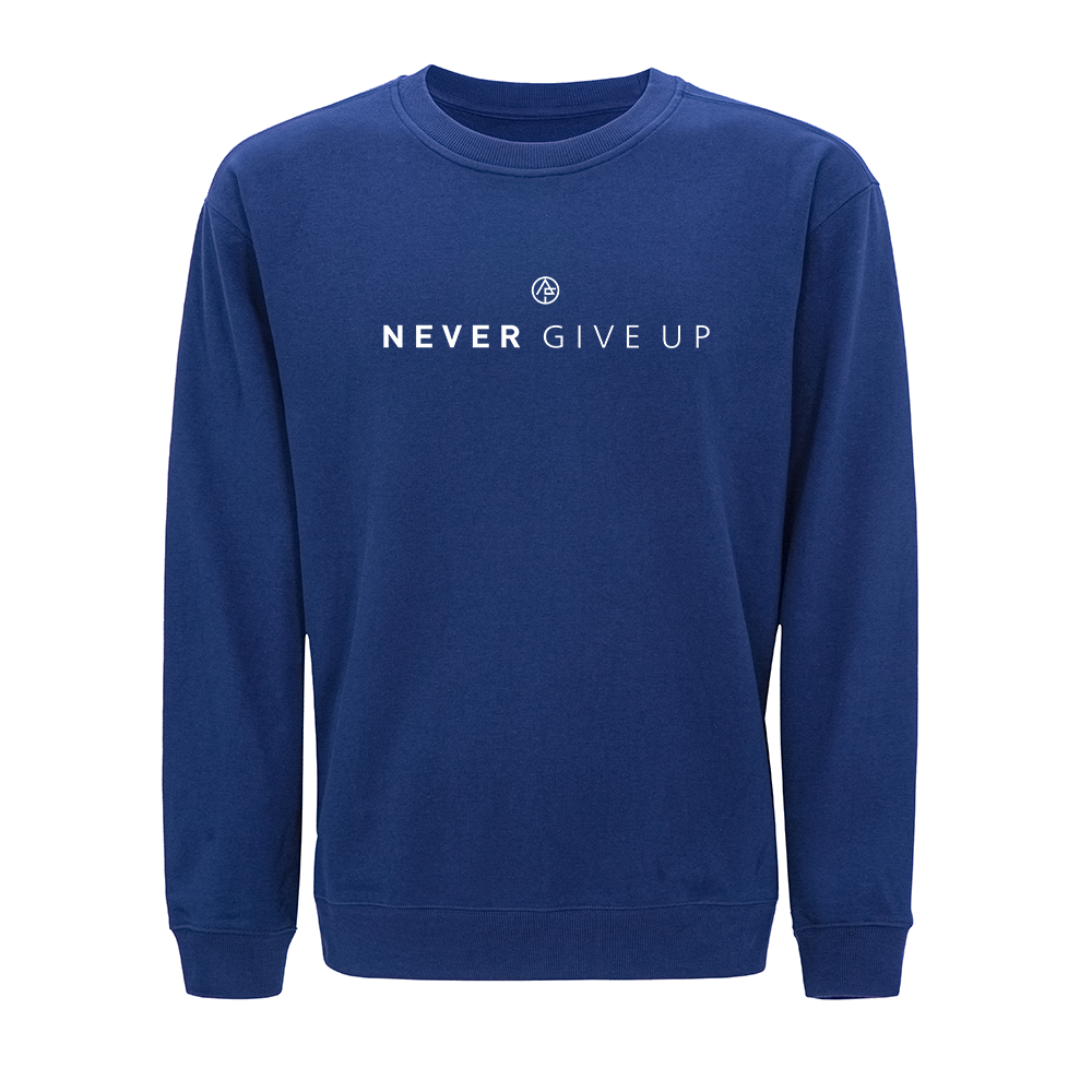 Never Give Up Crewneck Sweatshirt