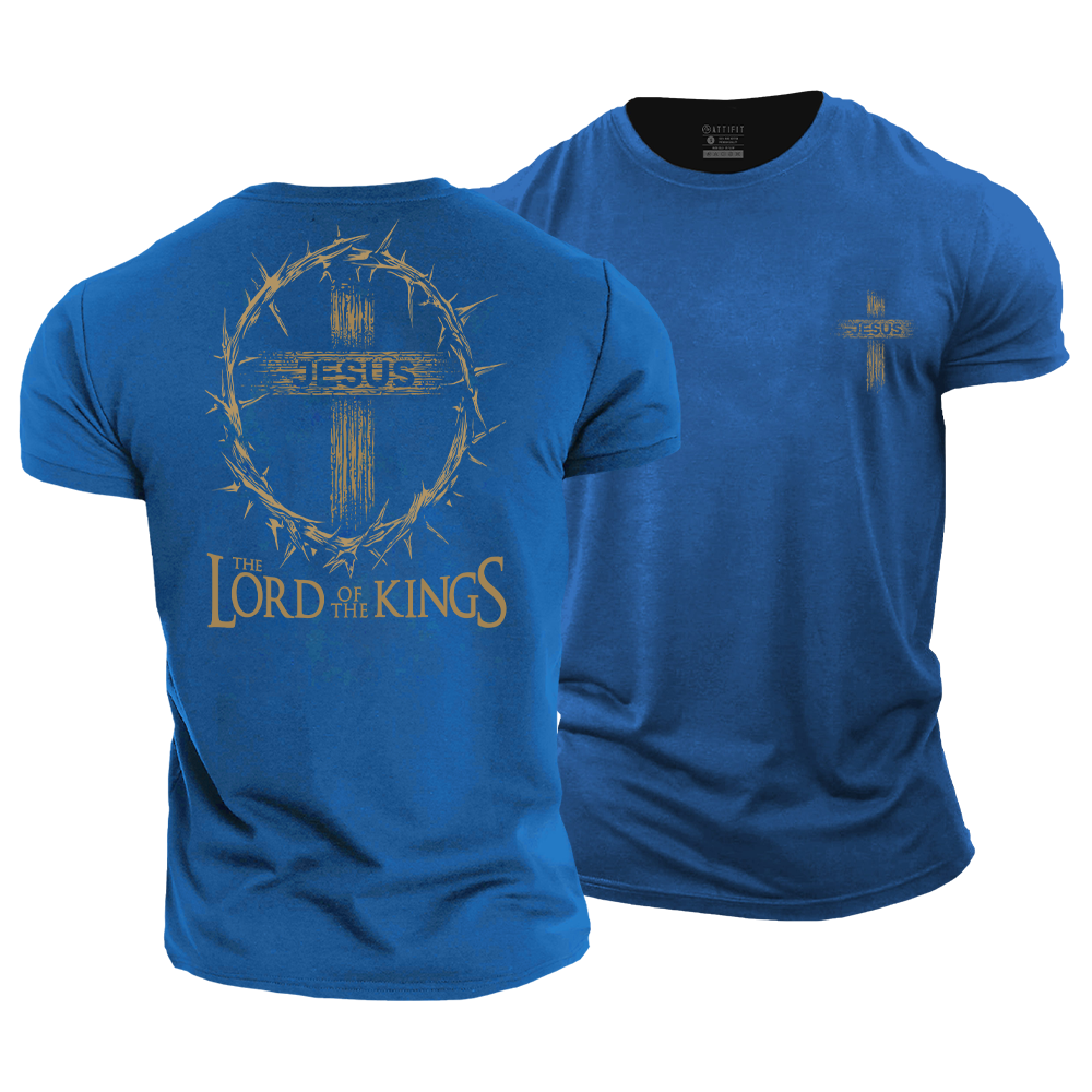 Jesus The Lord of The Kings Cotton T-Shirt