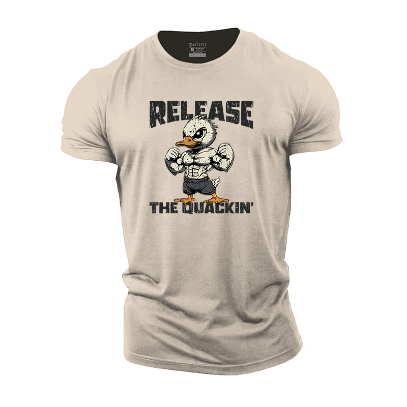 Release the Quackin Cotton T-Shirt