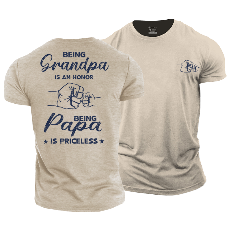 Honor and Priceless Cotton T-Shirt