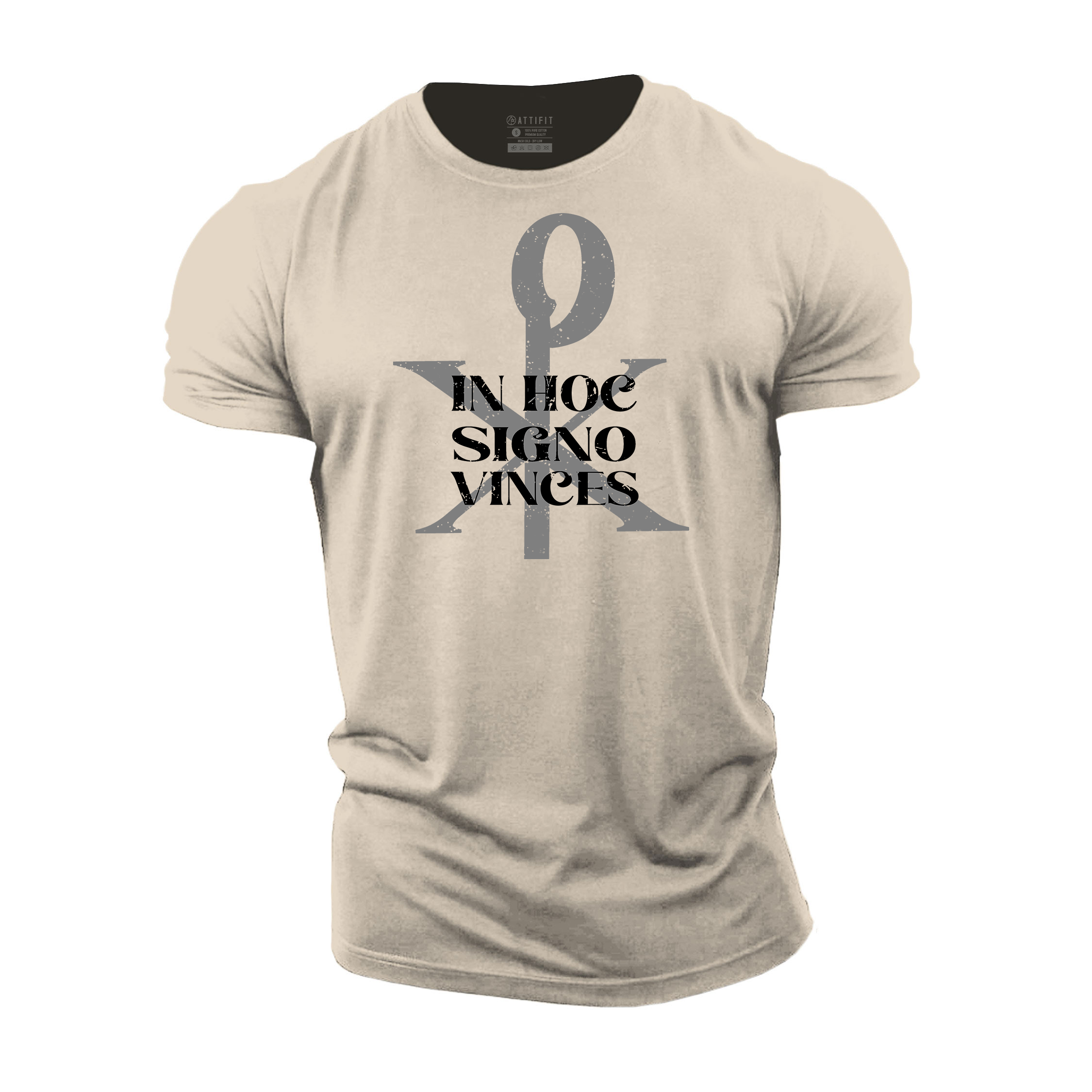 In Hope Signo Vinces Cotton T-Shirt