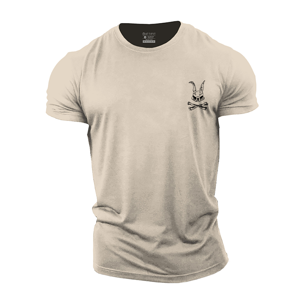 Mini Skeleton Rabbit Cotton T-Shirt