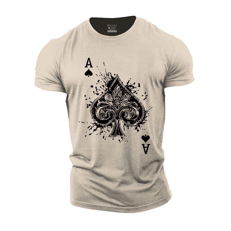 The Ace Of Spades Cotton T-Shirt