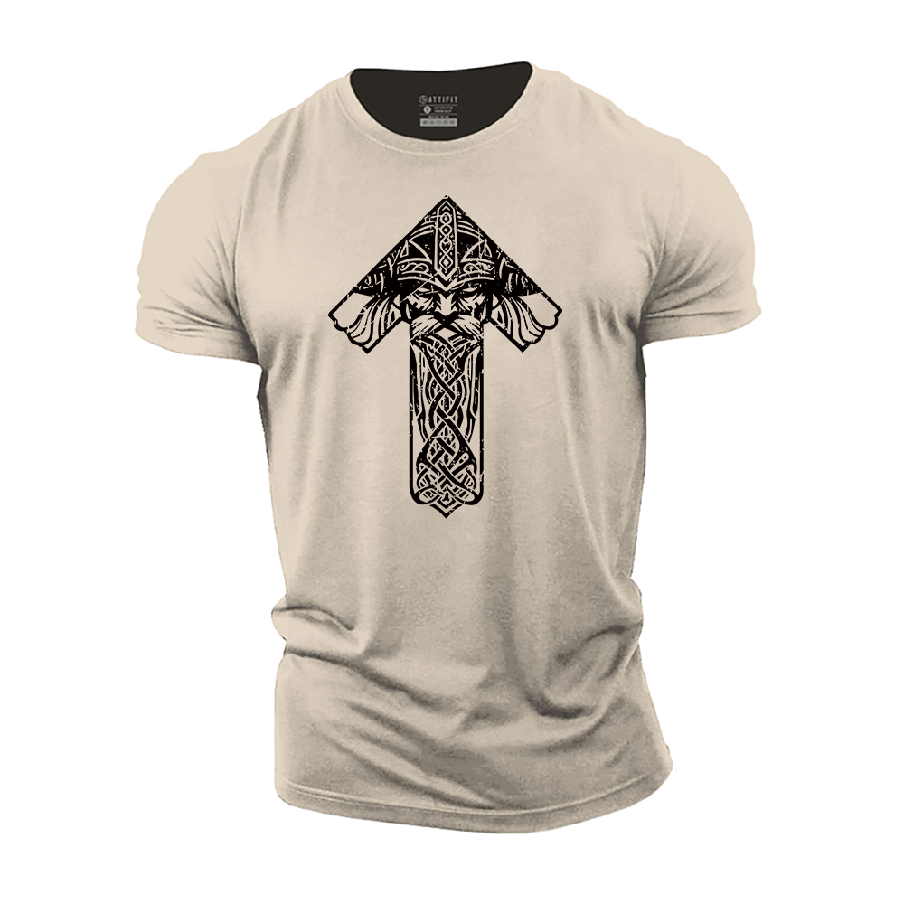 Viking Warrior Cotton T-Shirt