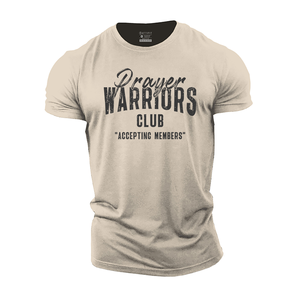 Prayer Warriors Club Cotton T-Shirt