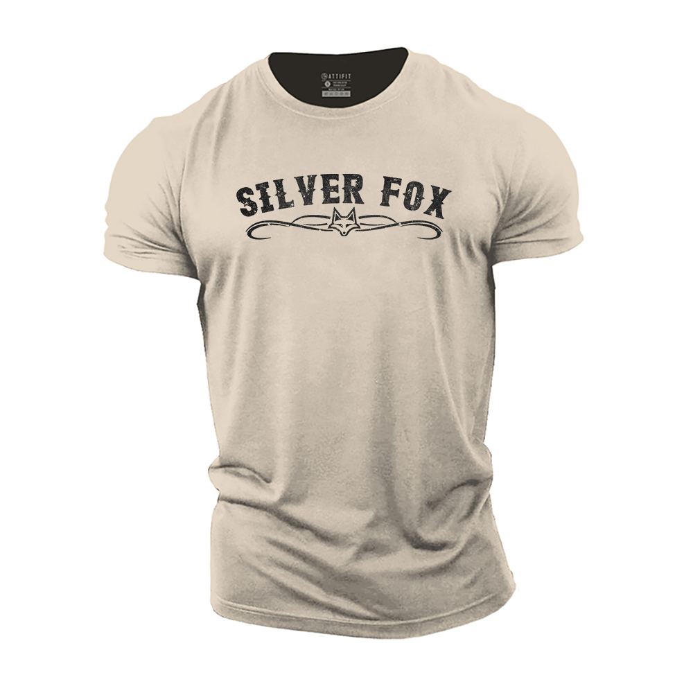 Silver Fox Cotton T-Shirt