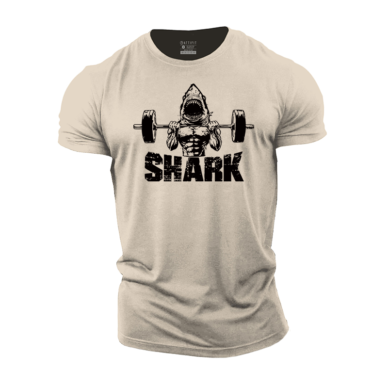 Gym Shark Cotton T-Shirt