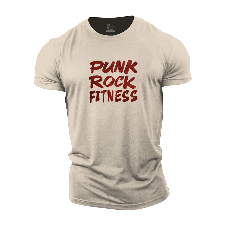 Punk Rock Fitness Cotton T-Shirt