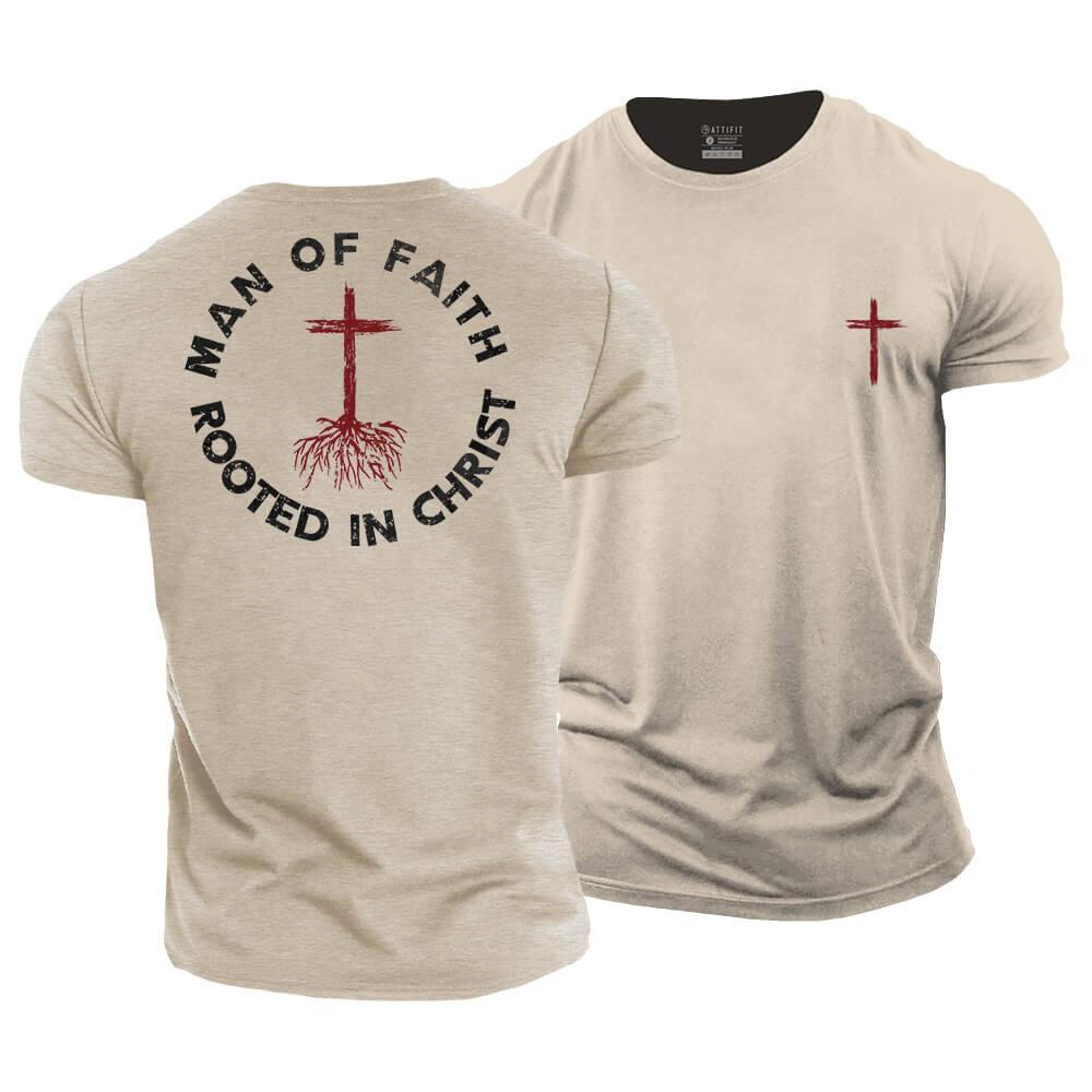 Man Of Faith Cotton T-Shirt