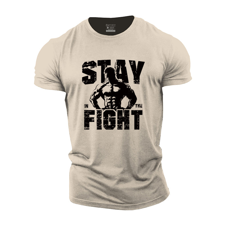 Stay In The Fight Cotton T-Shirt