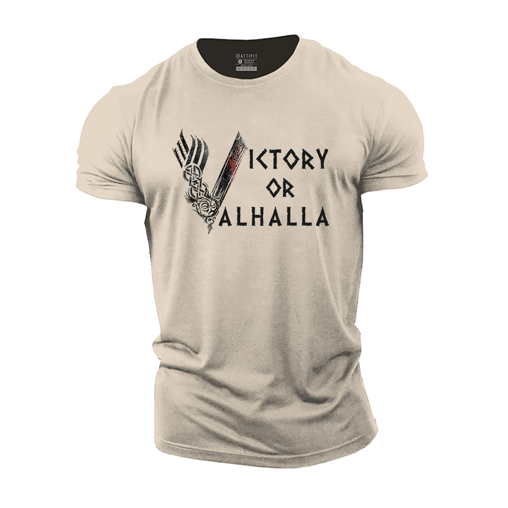 Victory or Valhalla Cotton T-Shirt