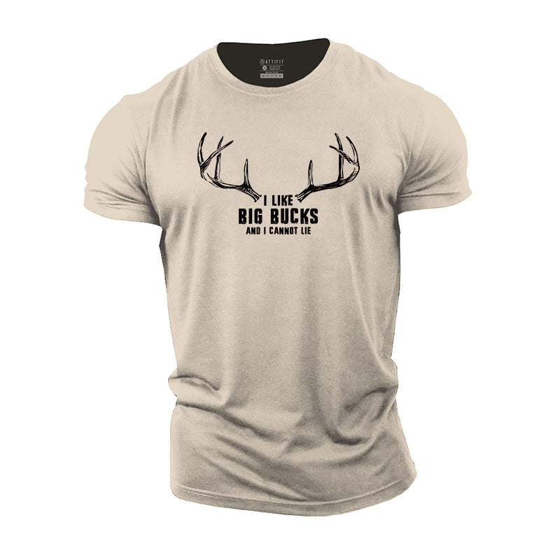 I Like Big Bucks And I Cannot Lie Cotton T-Shirt