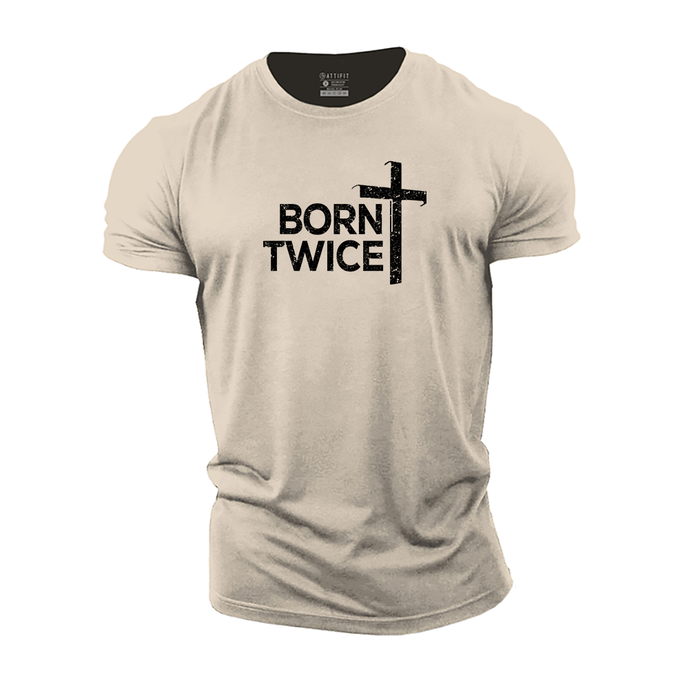 Born Twice Cotton T-Shirt