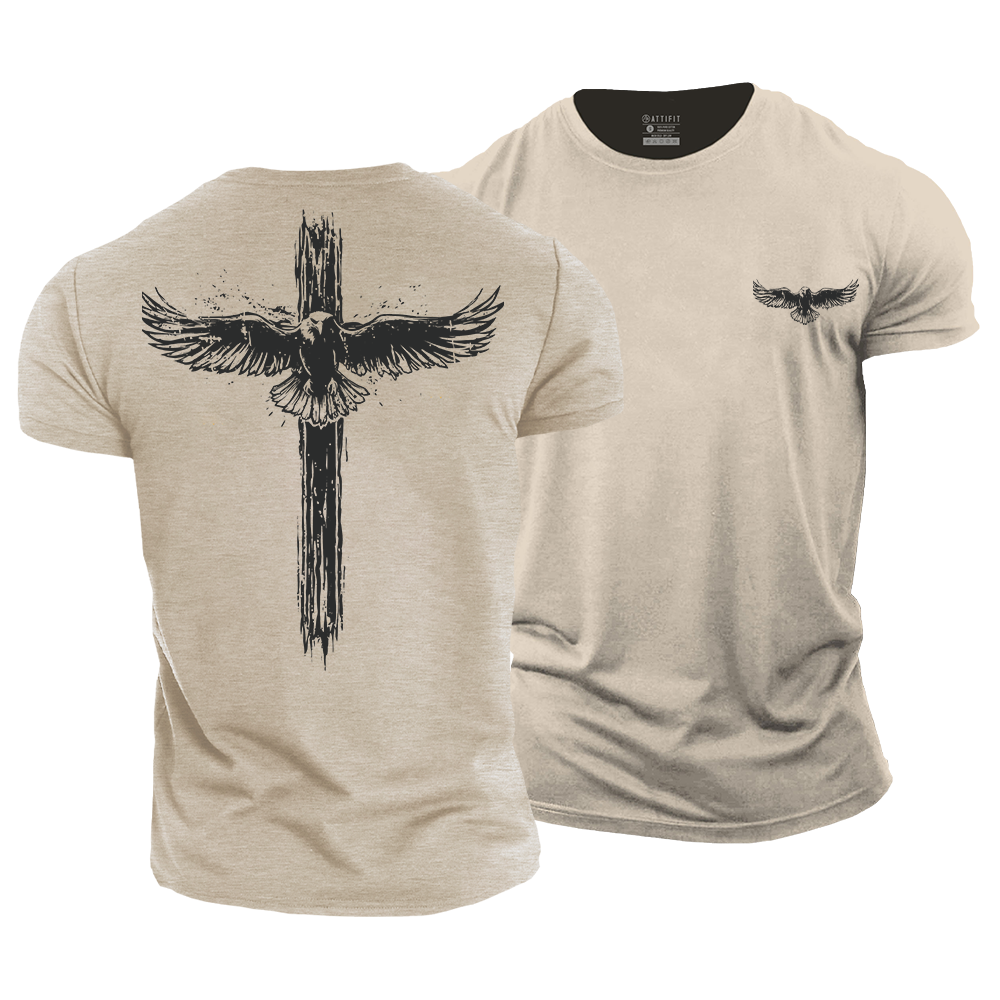 Wings Like Eagles Cotton T-Shirt