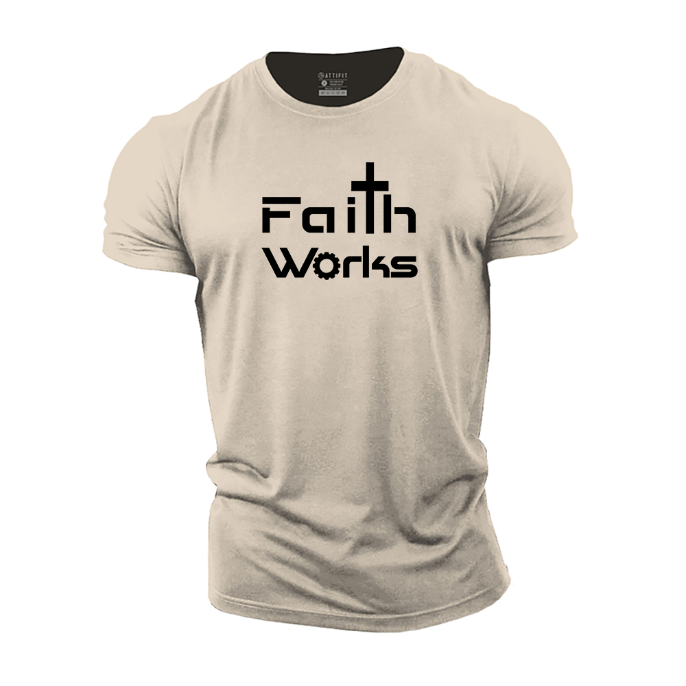 Faith and Works Cotton T-Shirt