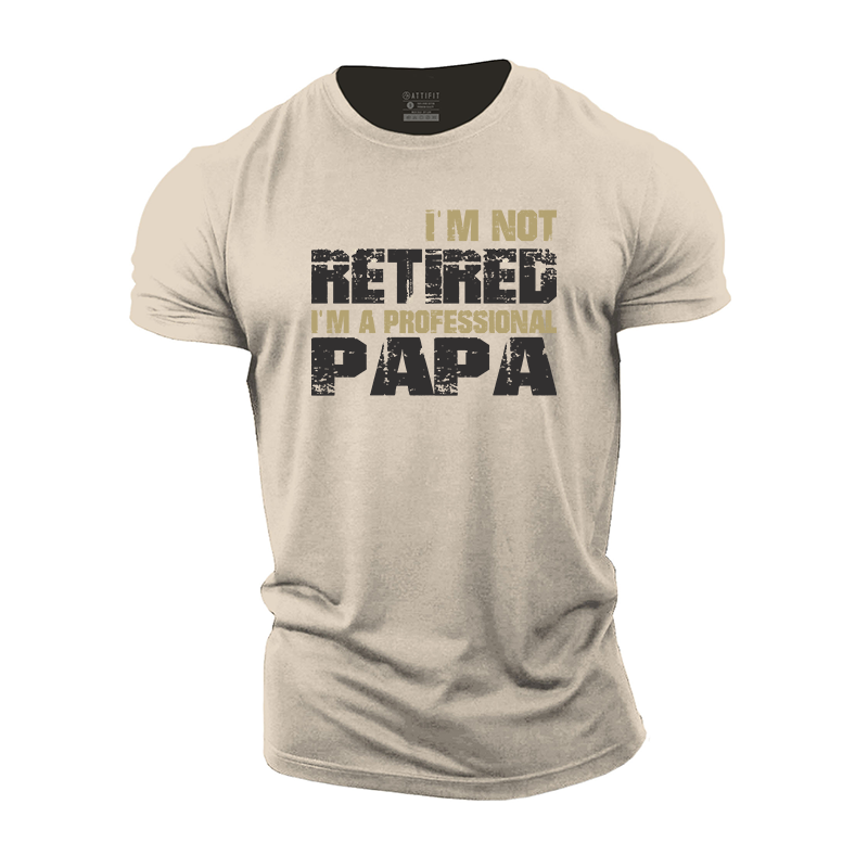 Professional Papa Cotton T-Shirt