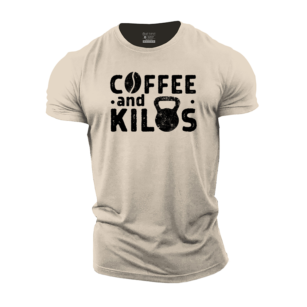 Coffee and Kilos Cotton T-Shirt