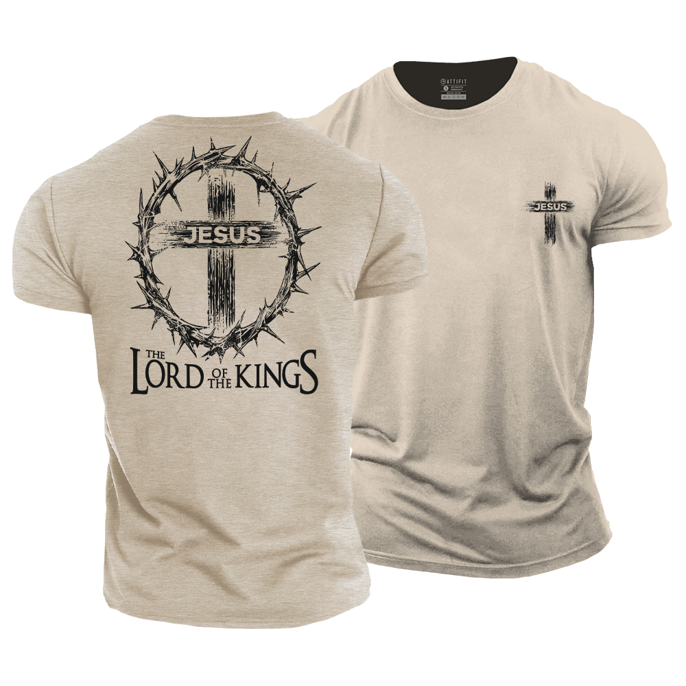 Jesus The Lord of The Kings Cotton T-Shirt