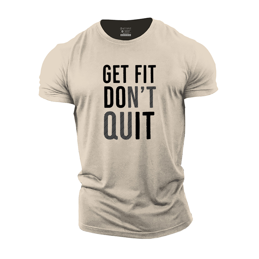 Get Fit Do It Cotton T-Shirt