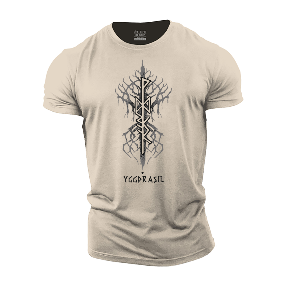 Yggdrasil Tree Cotton T-Shirt