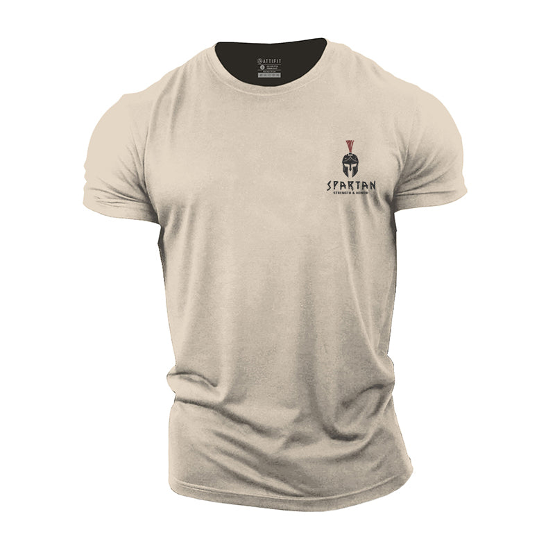 Mini Spartan Helmet Cotton T-shirt