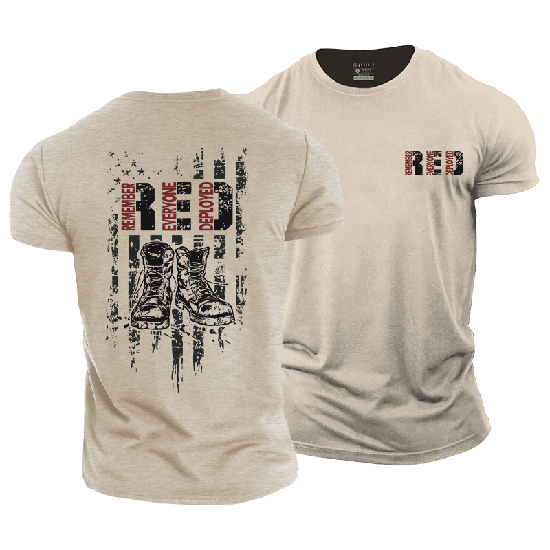 Remember Everyone Deployed Cotton T-Shirt