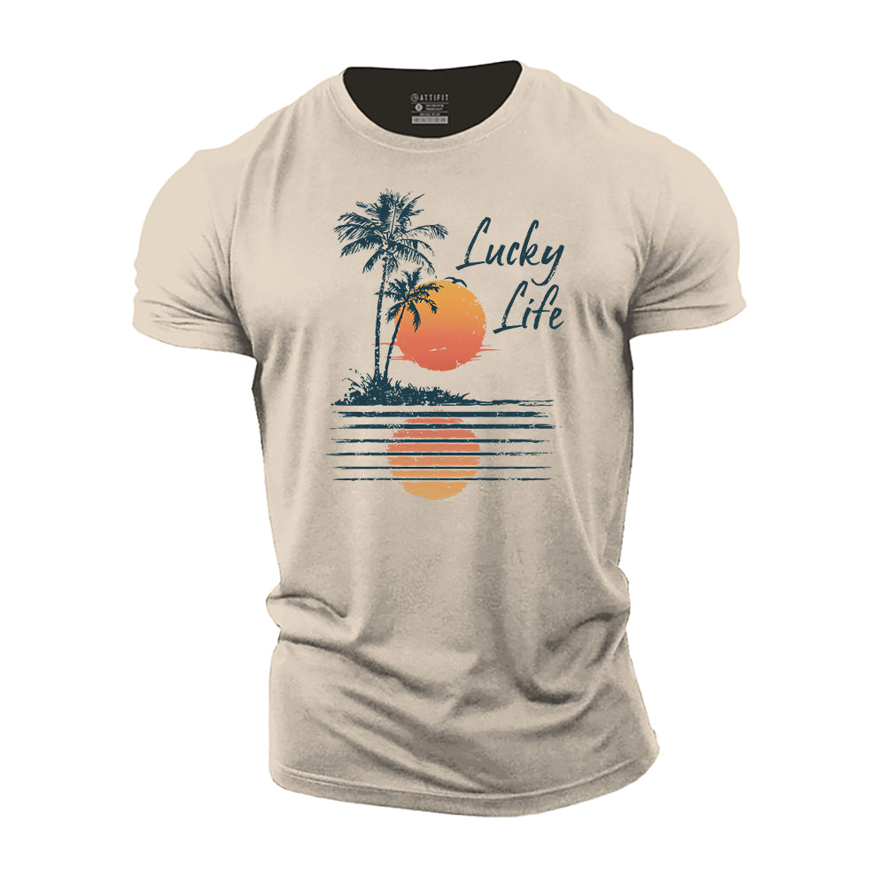 Lucky Life Cotton T-Shirt