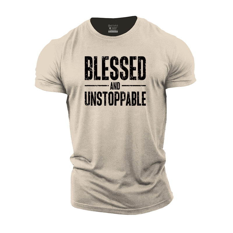 Blessed And Unstoppable Cotton T-shirt