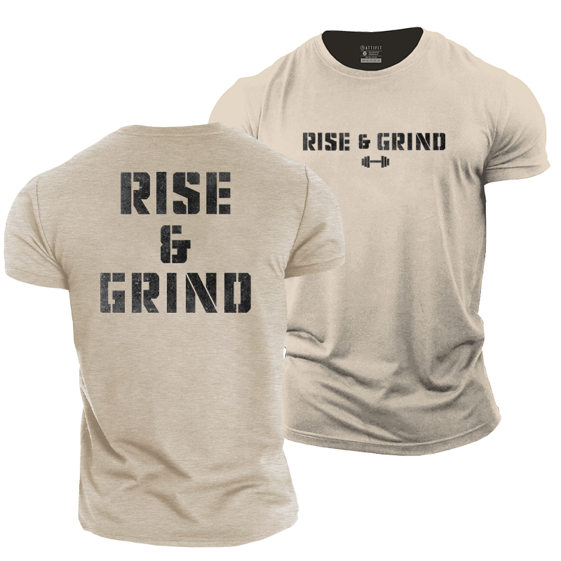 Rise And Grind Cotton T-Shirt