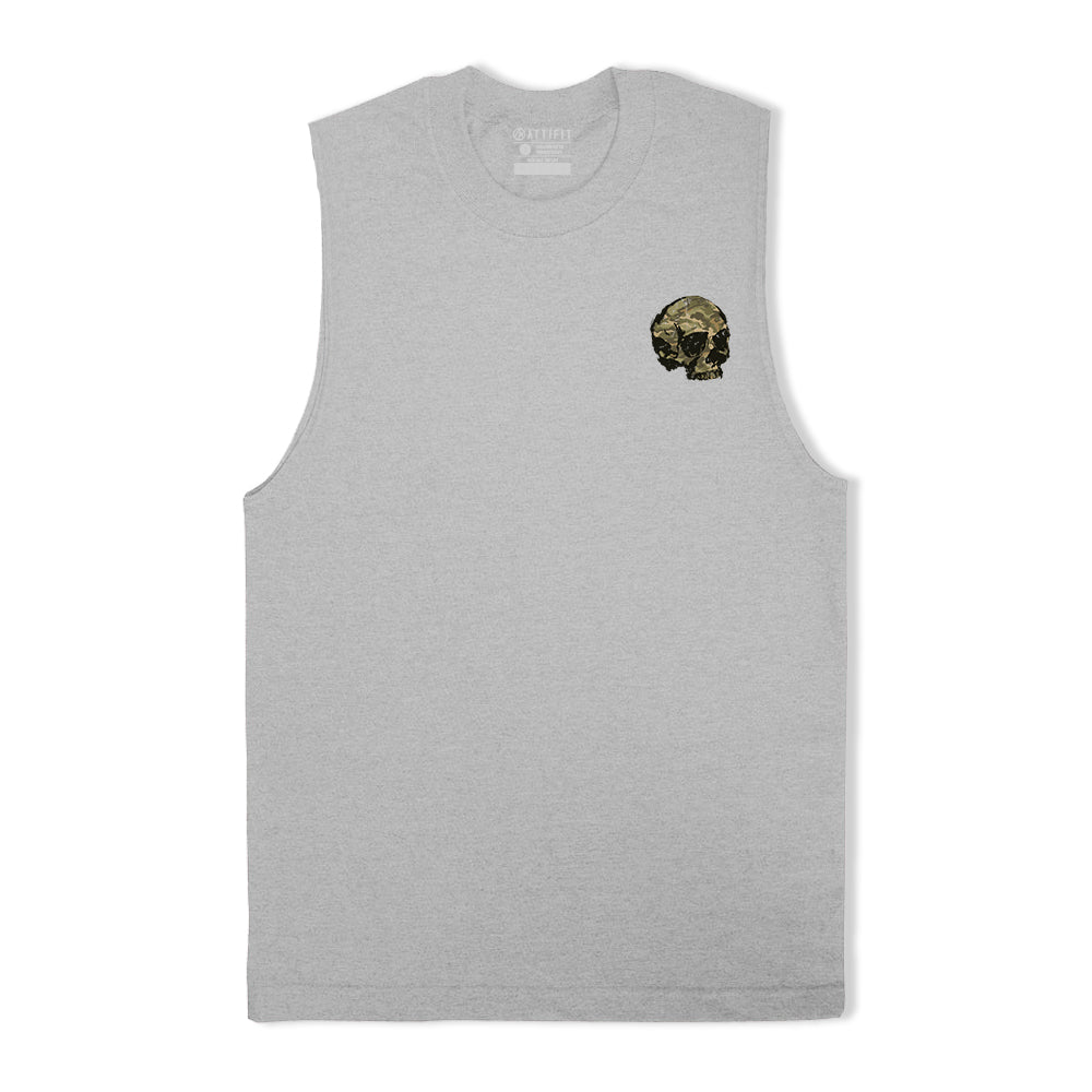 Mini Camouflage Skull Tank Top