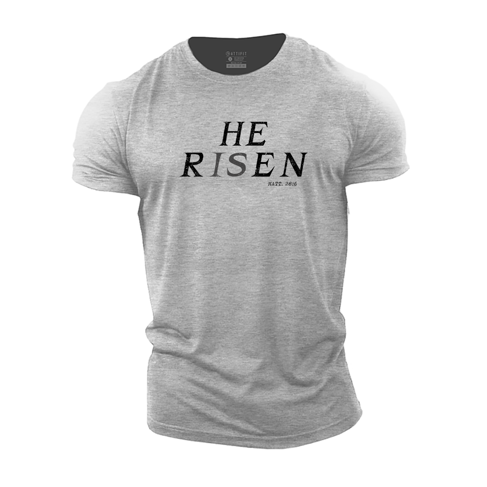 He Is Risen Cotton T-Shirt