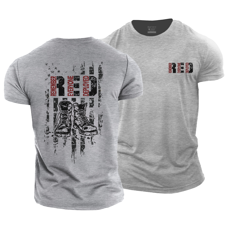 Remember Everyone Deployed Cotton T-Shirt