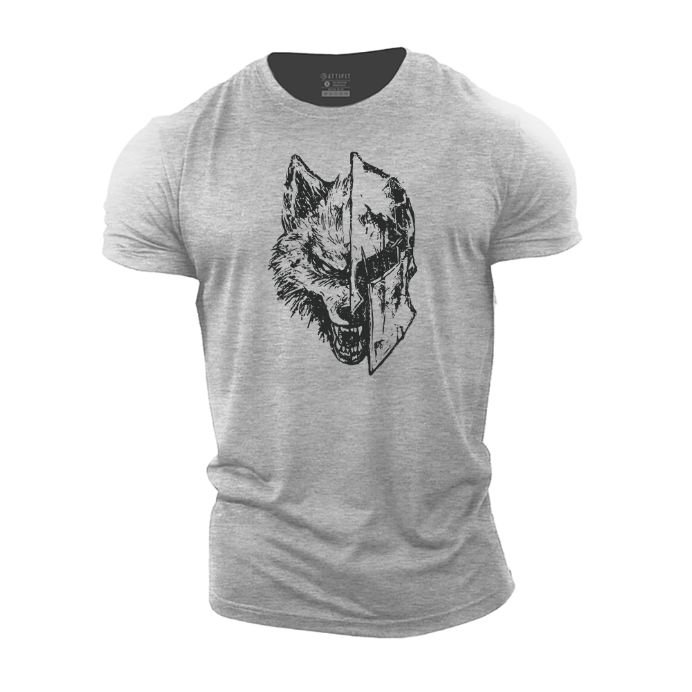 Wolf Warrior Cotton T-Shirt