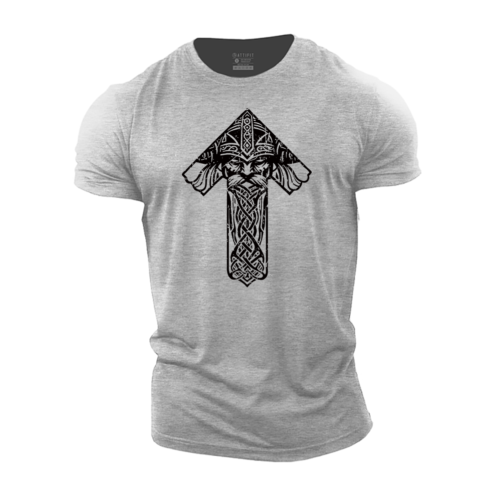 Viking Warrior Cotton T-Shirt