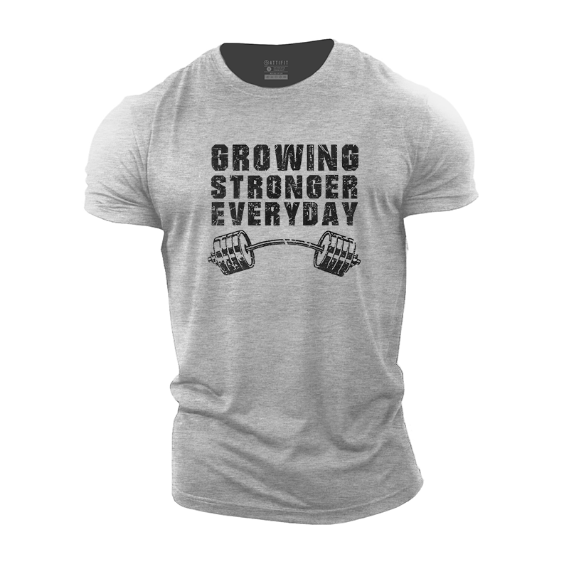 Growing Stronger Everyday Cotton T-Shirt