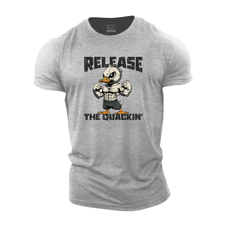 Release the Quackin Cotton T-Shirt