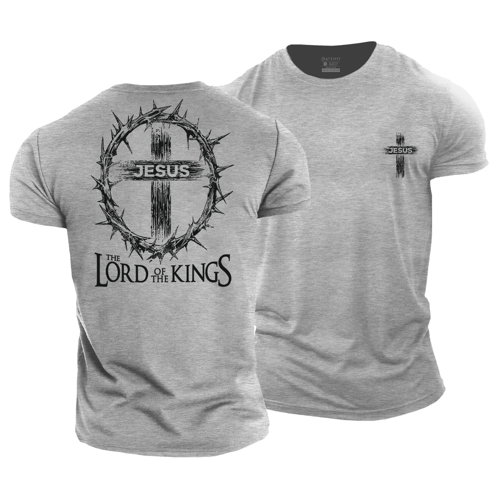 Jesus The Lord of The Kings Cotton T-Shirt