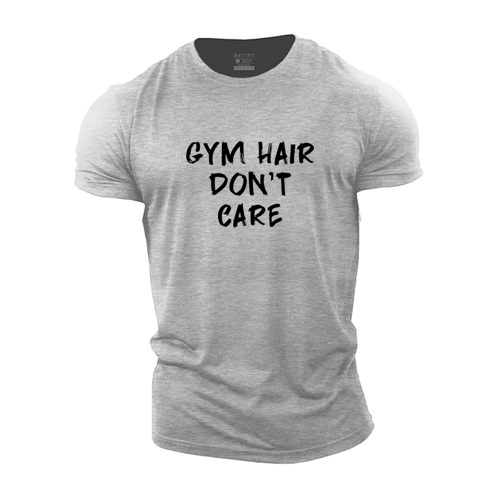 Gym Hair Don't Care Cotton T-Shirt