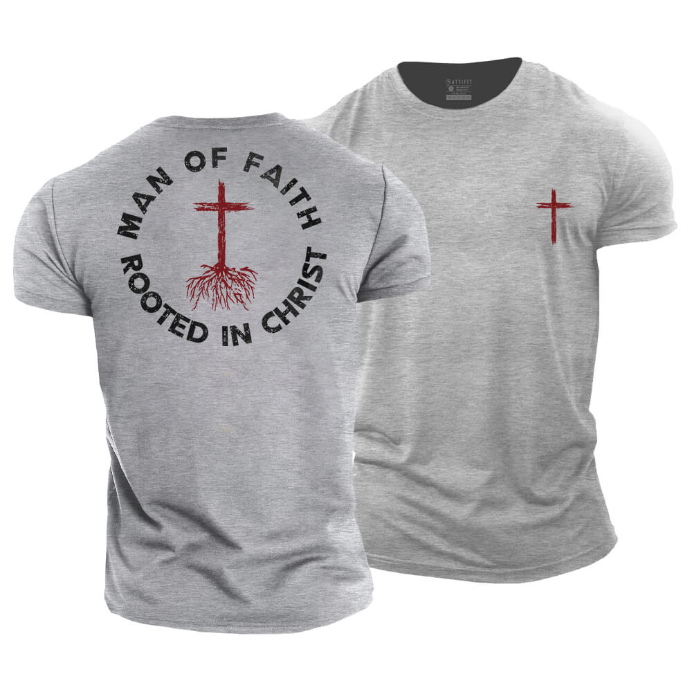 Man Of Faith Cotton T-Shirt