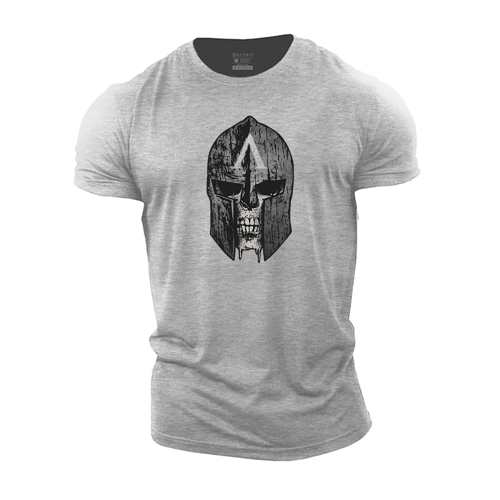 Spartan Helmet Cotton T-Shirt