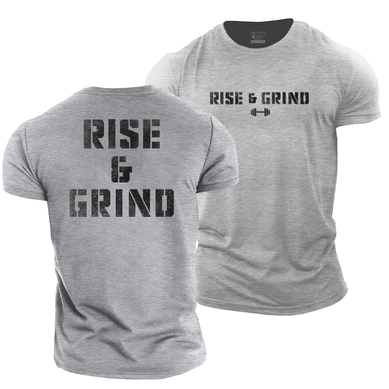 Rise And Grind Cotton T-Shirt