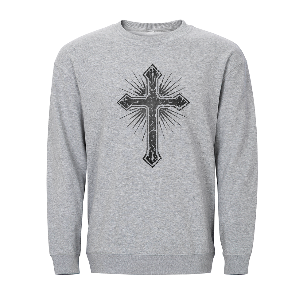 Golden Cross Crewneck Sweatshirt